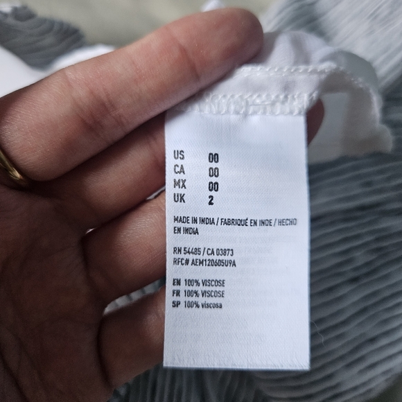 AMERICAN EAGLE Striped Jumpsuit One piece Romper Coastal Summer Size 00 AE - Picture 10 of 11